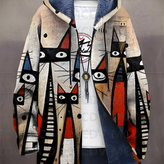 Asher™ - Luxurious Art-Inspired Zip-Up Hoodie