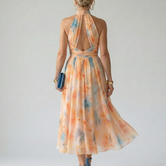 Florentina™ Soft Halter Midi Dress