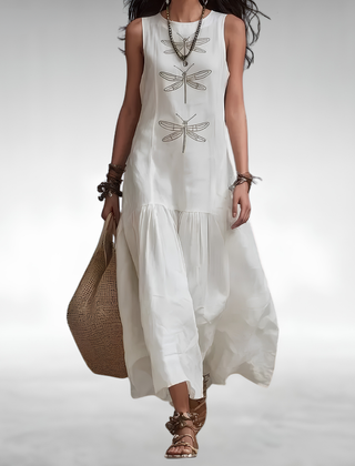 Vivienne™ Elegant Flowing Maxi Dress