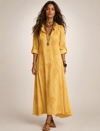 Cordelia™ Floral Flow Maxi Dress