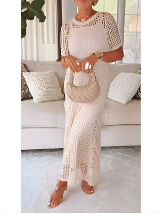 Ariella™ Elegant Cut-Out Maxi Dress