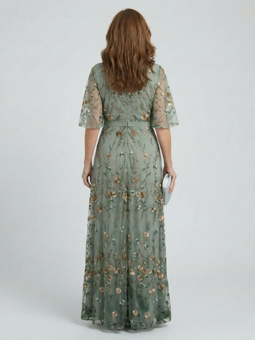 Selora™ Halter Bloom Flow Maxi Dress
