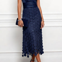 Celine™ Elegant Midi Wedding Dress