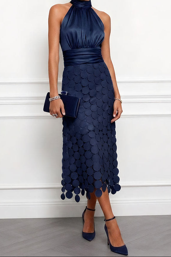 Celine™ Elegant Midi Wedding Dress
