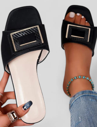 Iselina | Buckle Mules