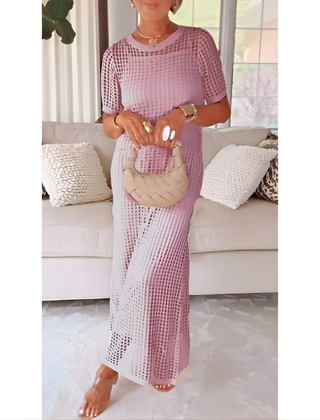 Ariella™ Elegant Cut-Out Maxi Dress