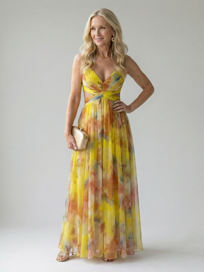 Noelle™ Soft Wrap Maxi Dress