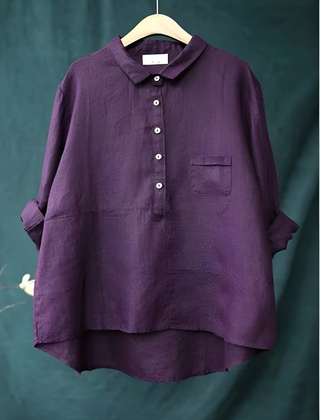 Stella™ Women's Linen Long Sleeve Shirt