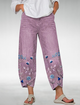Everlee™ Floral Pattern Comfort Pants