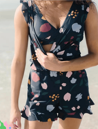 Alivia™ Sculpt & Support Ruffle Swimsuit