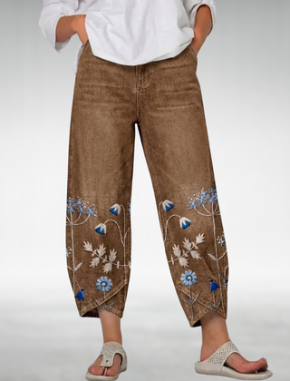 Everlee™ Floral Pattern Comfort Pants