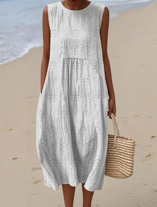 Rose™ Embroidered Midi Dress