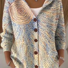 Gillian™ - Artistic Warm Long Cardigan