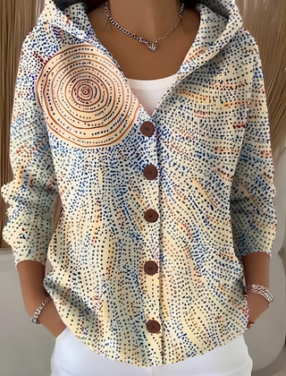 Gillian™ - Artistic Warm Long Cardigan