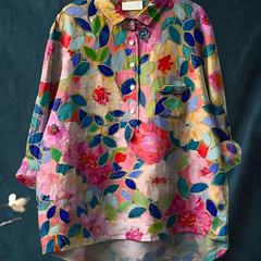 Tresha™ - Playful Print Blouse