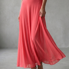 June™ Off Shoulder Draped Midi Dress