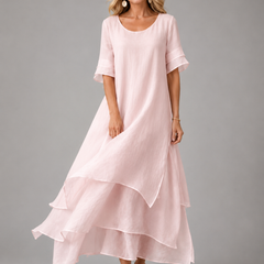 Olive™ Flowing Grace Maxi Dress