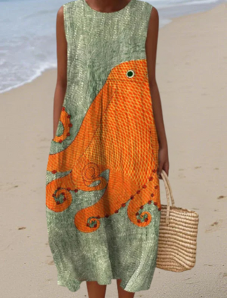 Tess™ Oceanic Midi Dress