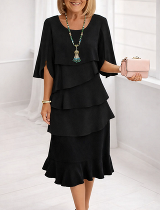 Elizabeth™ Ruffle Midi Dress