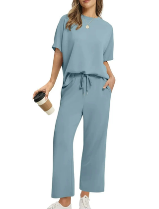 Adelina™ Casual Top and Pants Set
