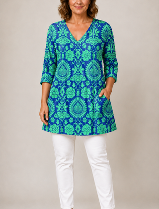 Marlee | Long Blouse with V-Neck