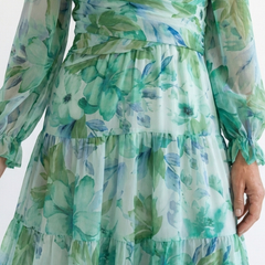 Althea™ Long Sleeve Floral Maxi Dress