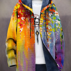 Gavin™ - Luxurious Art-Inspired Zip-Up Hoodie