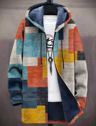 Brielle™ - Luxurious Art-Inspired Zip-Up Hoodie