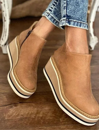 Kamala™  Casual Wedge Ankle Boots