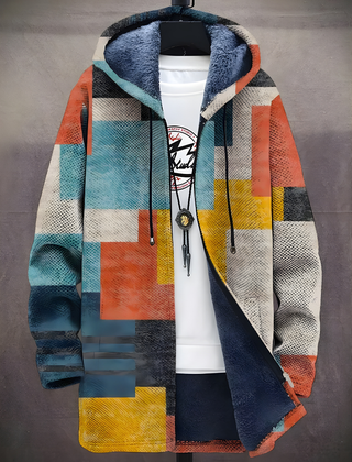Callie™ - Luxurious Art-Inspired Zip-Up Hoodie