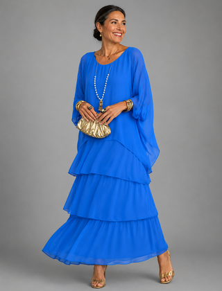 Vanessa™ Elegant Flowing Maxi Dress