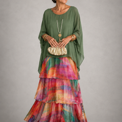 Heaven | Elegant Flowing Maxi Dress