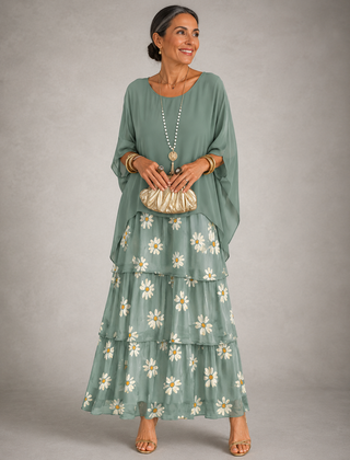 Vanessa™ Elegant Flowing Maxi Dress