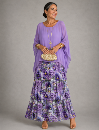 Vanessa™ Elegant Flowing Maxi Dress