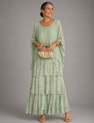 Vanessa™ Elegant Flowing Maxi Dress