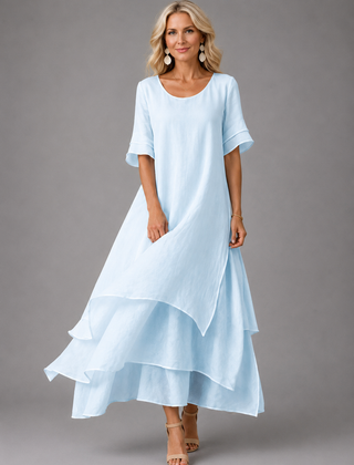 Olive™ Flowing Grace Maxi Dress