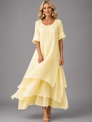 Olive™ Flowing Grace Maxi Dress