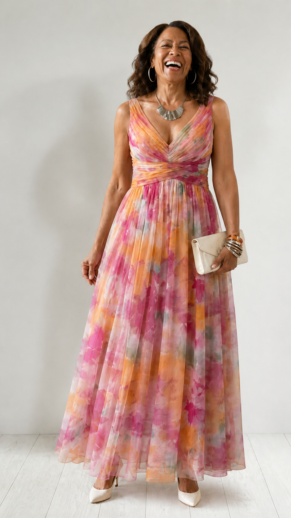 Noelle™ Soft Wrap Maxi Dress