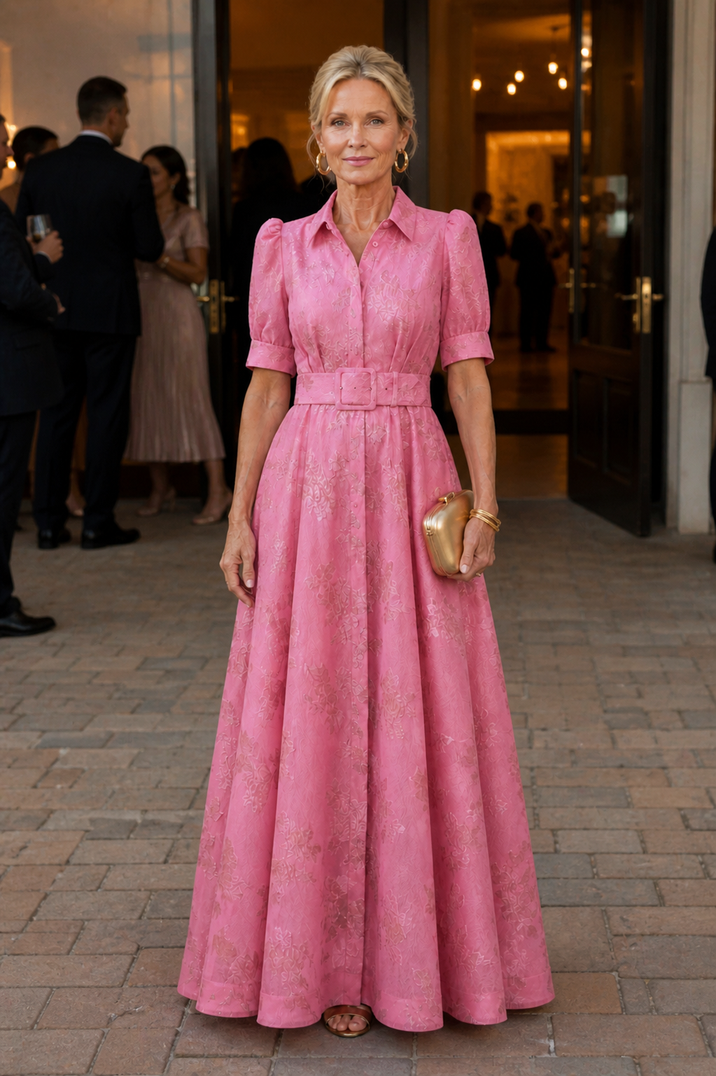 Juliette™ Belted Floral Maxi Dress