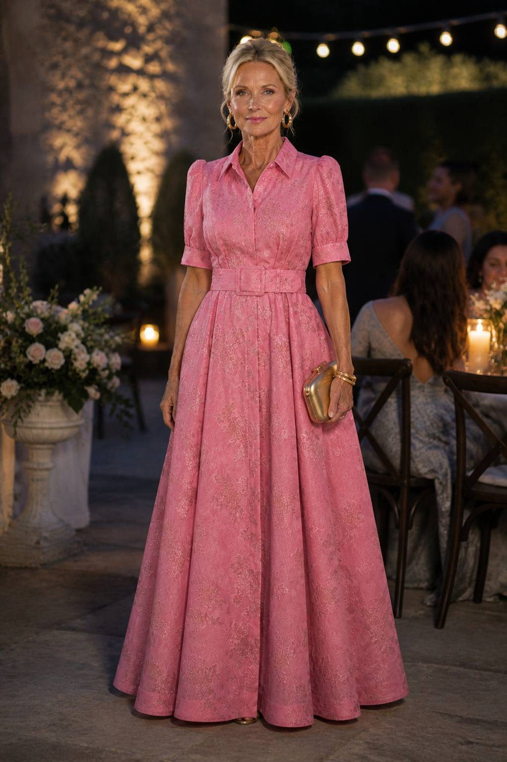 Juliette™ Belted Floral Maxi Dress