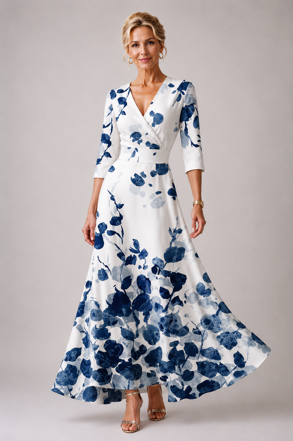 Ysa™ Chic Dress with Floral Print