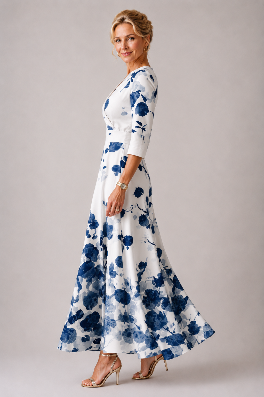 Ysa™ Chic Dress with Floral Print