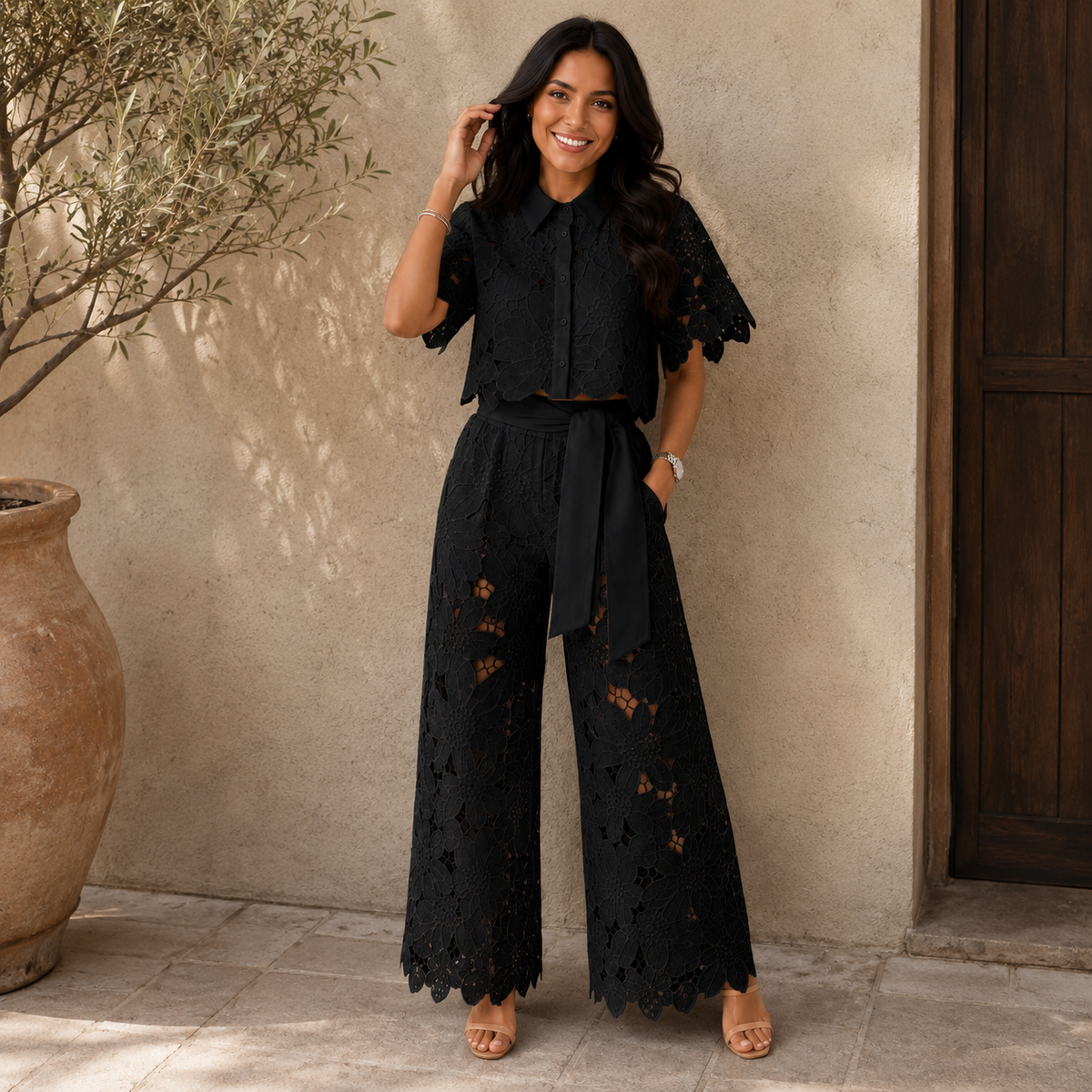 Margaux™ Floral Two-Piece Set