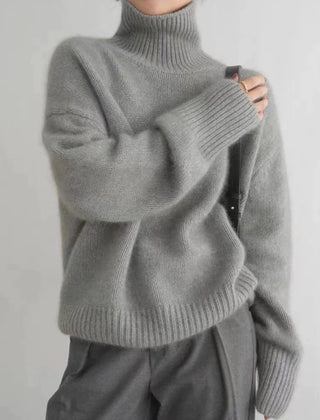 Lilian - Wool Turtleneck Sweater