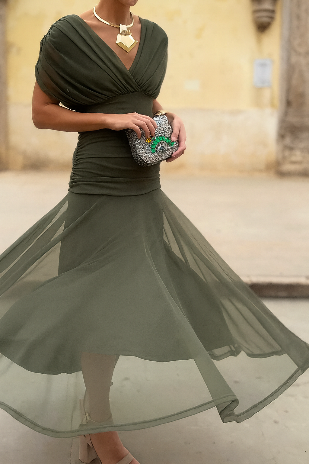 Orianna™ Elegant Mesh Dress