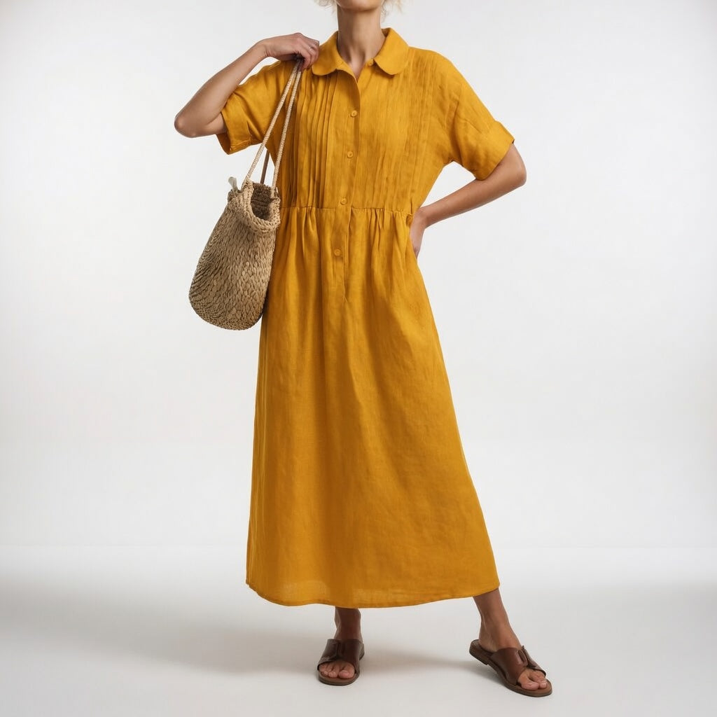 Lysandra™ Flowing Summer Shirt Dress