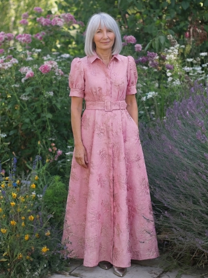 Juliette™ Belted Floral Maxi Dress
