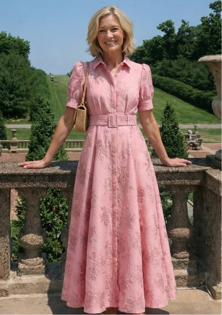 Juliette™ Belted Floral Maxi Dress