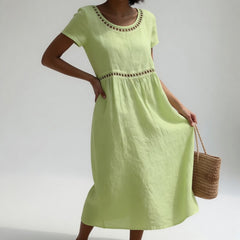 Livia™ Embroidered Dress