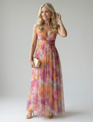 Iselle | Soft Wrap Maxi Dress